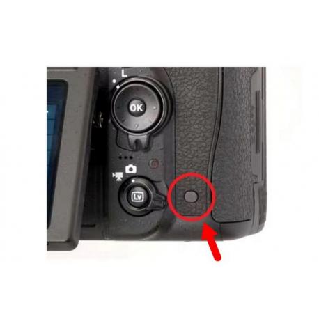 Nikon D750 szybka odbiornika podczerwieni - lampki karty pamieci