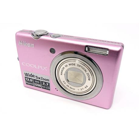 Aparat Nikon S570 – Różowy – Używany - bardzo ładny