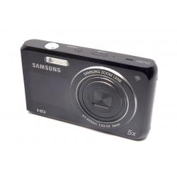 Samsung DV90 – kompaktowy aparat z dwoma ekranami-Czarny-Używany, sprawny