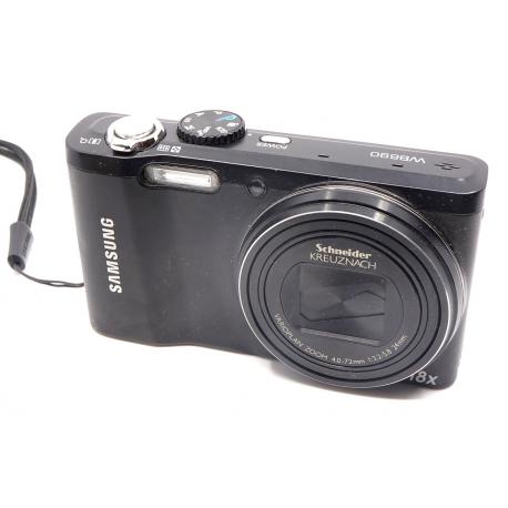 Samsung WB690 – kompaktowy aparat z zoomem 18x-Bardzo dobry stan - Kolor czarny