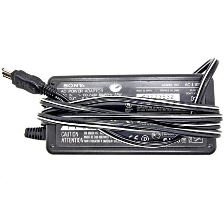 Ładowarka zasilacz Sony AC‑L10B - oryginalny DC 8,4 V 1,5 A + kabel sieciowy