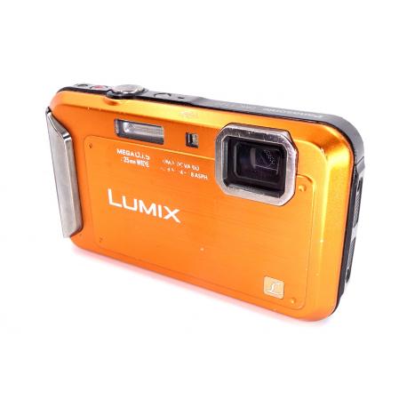 Aparat Panasonic Lumix DMC-FT20 - pomarańczowy – mało używany