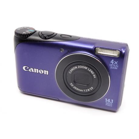 Aparat Canon PowerShot A2200 IS - granat - Stan BDB!