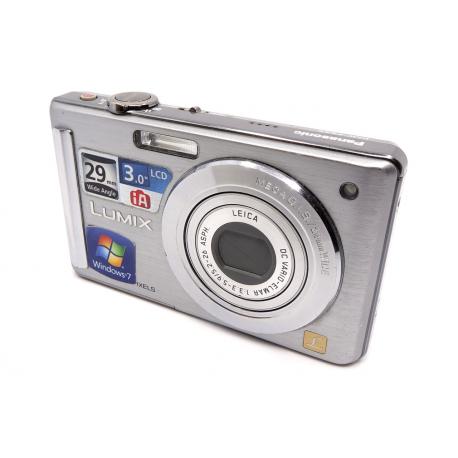 Aparat Panasonic Lumix DMC-FS25 - Czarny - Kompakt z paskiem – ładny stan