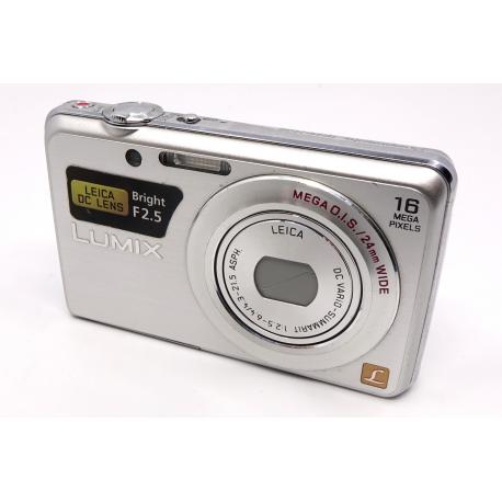 Aparat Panasonic Lumix DMC-FS45 - Srebrny - Kompakt z paskiem – ładny stan