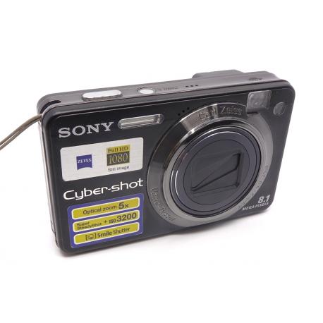 Aparat Sony CYBER-SHOT DSC-W170 - stan bardzo dobry - CZARNY