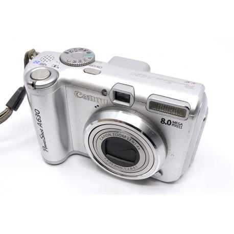 Aparat Canon Power Shot A630 - klasyczny kompakt z dużymi możliwościami!