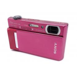 Aparat Sony CYBER-SHOT DSC-T500 - czerwony - stan bardzo dobry
