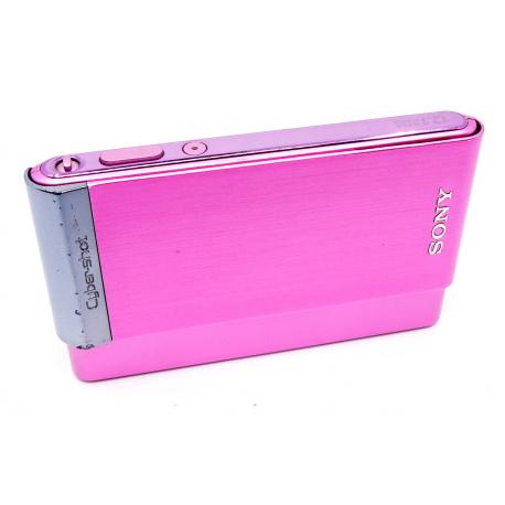 Aparat Sony CYBER-SHOT DSC-T90 - różowy - Smukły, dotykowy kompakt