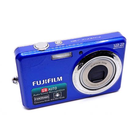 Aparat FUJIFILM FinePix J30 - niebieski - Stylowy aparat kompaktowy - sprawny