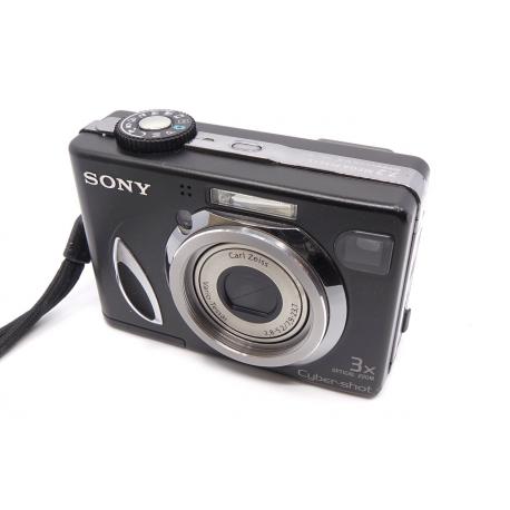 Aparat Sony CYBER-SHOT DSC-W17 - stan bardzo dobry - CZARNY