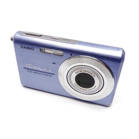 Aparat Casio Exilim EX-Z75 - błękitny metalowy kompakt
