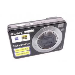 Aparat Sony DSC-W120 w kolorze czarnym - kompaktowy aparat cyfrowy