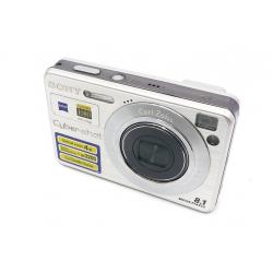 Aparat Sony DSC-W130 w kolorze srebrnym - kompaktowy aparat cyfrowy