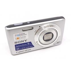 Aparat Sony CYBER-SHOT DSC-W520 - stan bardzo dobry - srebrny