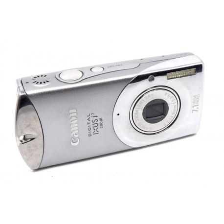 Aparat Canon IXUS i zoom - mały metalowy kompakt- srebrny