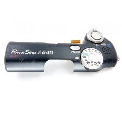 Panel górny Canon A640 - zoom spust przłącznik programów