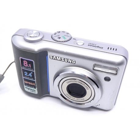 Aparat Samsung S800 Srebrny - Kompaktowy aparat cyfrowy - sprawny, dobry stan