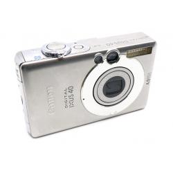 Aparat Canon Ixus 40 - metalowy kompakt cyfrowy srebrny