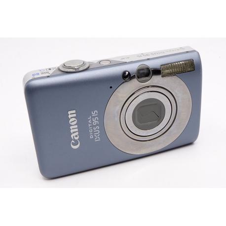 Aparat Canon IXUS 95 IS – stylowy kompakt-Dobry stan - Kolor srebrny