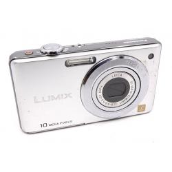 Aparat Panasonic Lumix DMC-FS62 - Srebrny - Kompakt z paskiem – ładny stan
