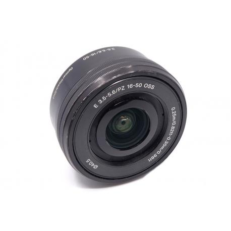 Obiektyw Sony SELP1650 16–50mm PZ OSS E-mount - czarny - sprawny, dobry stan