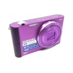 Aparat Samsung ST200F kompaktowy aparat cyfrowy Wi-Fi, fioletowy - bardzo dobry stan