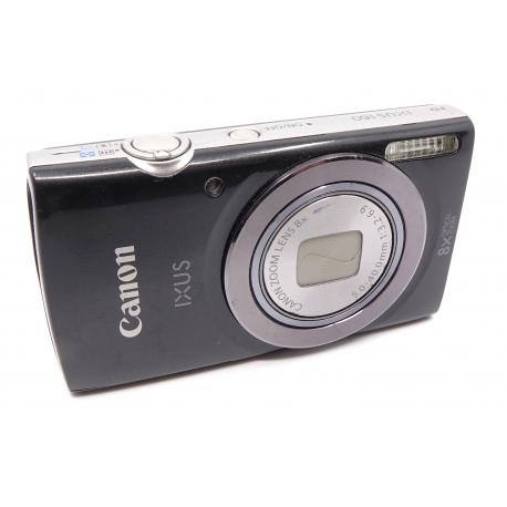 Aparat Canon IXUS 160 Czarny - prosty i niezawodny aparat kompaktowy