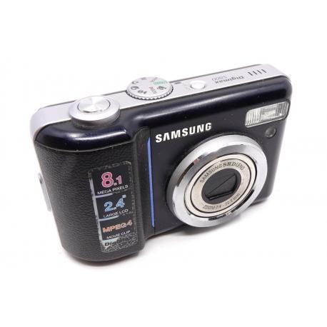 Aparat Samsung S800 Srebrny - Kompaktowy aparat cyfrowy - sprawny, dobry stan