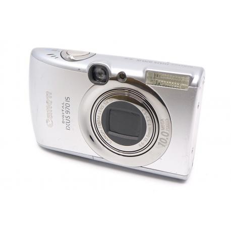 Aparat Canon Ixus 970 IS Srebrny - kompaktowy aparat cyfrowy - bardzo dobry stan