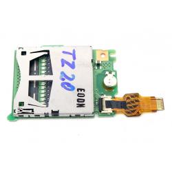Gniazdo czytnik kart SD Panasonic TZ20 DMC-TZ20 płytka