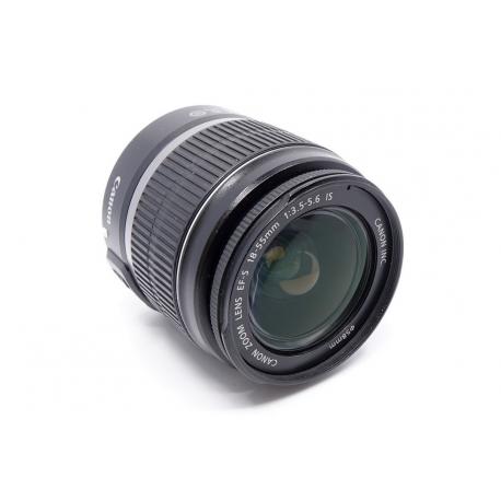 Obiektyw Canon EF-S 18-55mm IS - obiektyw do Canon APS-C - czarny - sprawny, dobry stan
