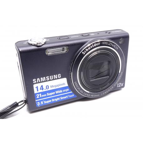Aparat Samsung WB210 - 14 Mpix - 12× Zoom - Dotykowy ekran 3.5" - Czarny - Sprawny