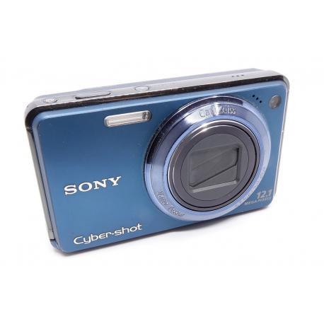Aparat Sony DSC-W290 - 12.1 MPix - stan bardzo dobry - piękny niebieski metalik