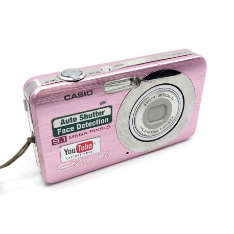 Aparat Casio EX-Z85 Exilim - stylowy kompakt 9.1 MP - różowy - w pełni sprawny