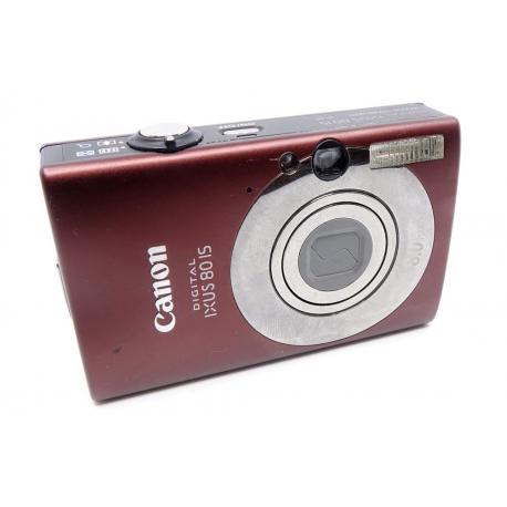 Aparat Canon IXUS 80 IS – stylowy kompakt-Dobry stan - Kolor brązowy