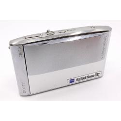 Aparat Sony CYBER-SHOT DSC-T5 – Srebrny - W pełni sprawny - Smukły aparat kompaktowy