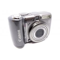 Aparat Canon Power Shot A590 Is- bardzo dobry stan - na baterie AA
