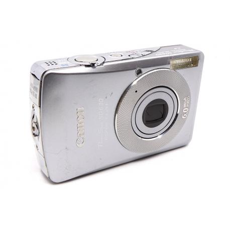 Aparat Canon Ixus SD630 / IXUS 65 Silver - sprawny aparat kompaktowy 6 MPx LCD 3"