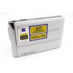 Aparat Sony CYBER-SHOT DSC-T70 - Biały - W pełni sprawny - Smukły kompakt z ekranem dotykowym