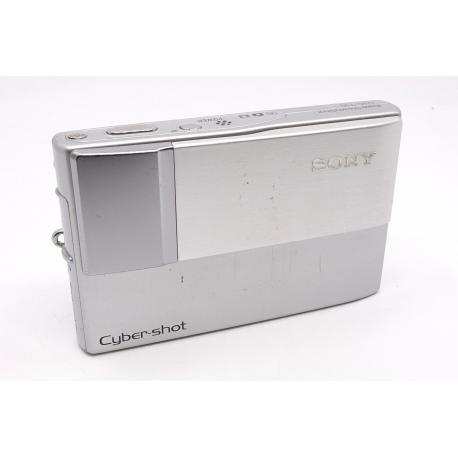 Aparat Sony CYBER-SHOT DSC-T10 - srebrny - stan bardzo dobry
