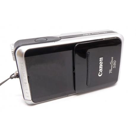 Aparat Canon PowerShot S80 - zaawansowany kompakt klasy premium