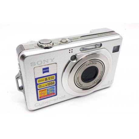 Aparat Sony CYBER-SHOT DSC-W100 - kompaktowy aparat cyfrowy 8.1 MP - Dobry stan w pełni sprawny