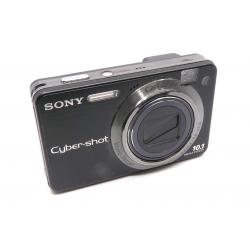 Sony DSC W150 aparat cyfrowy kompakt 8MP 5x zoom stabilizacja czarny bardzo dobry stan