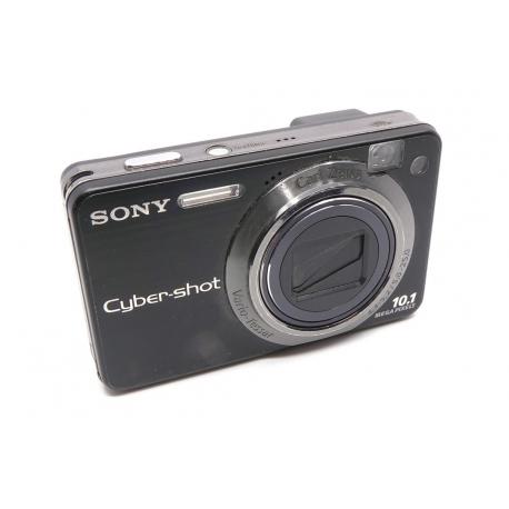 Sony DSC W150 aparat cyfrowy kompakt 8MP 5x zoom stabilizacja czarny bardzo dobry stan
