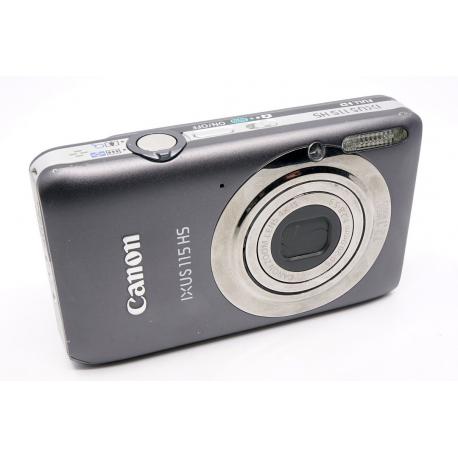 Aparat Canon IXUS 115 cyfrowy kompakt 12.1MP 4x zoom stabilizacja gragit - bardzo dobry stan