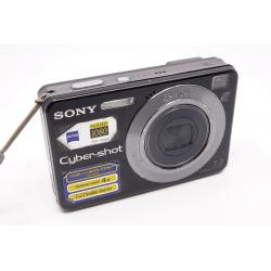 Aparat Sony DSC-W125 czarny - kompaktowy aparat cyfrowy