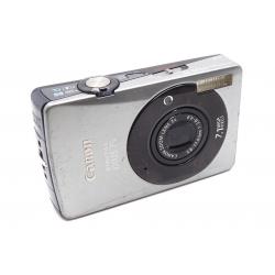 Aparat Canon IXUS 75 IS - stylowy metalowy kompakt - srebrny