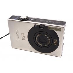 Aparat Canon IXUS 70 IS - stylowy metalowy kompakt-Dobry stan - srebrny