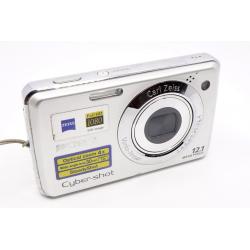 Aparat Sony Cyber-shot DSC-W210 12.1 MP 4x Zoom Carl Zeiss Srebrny